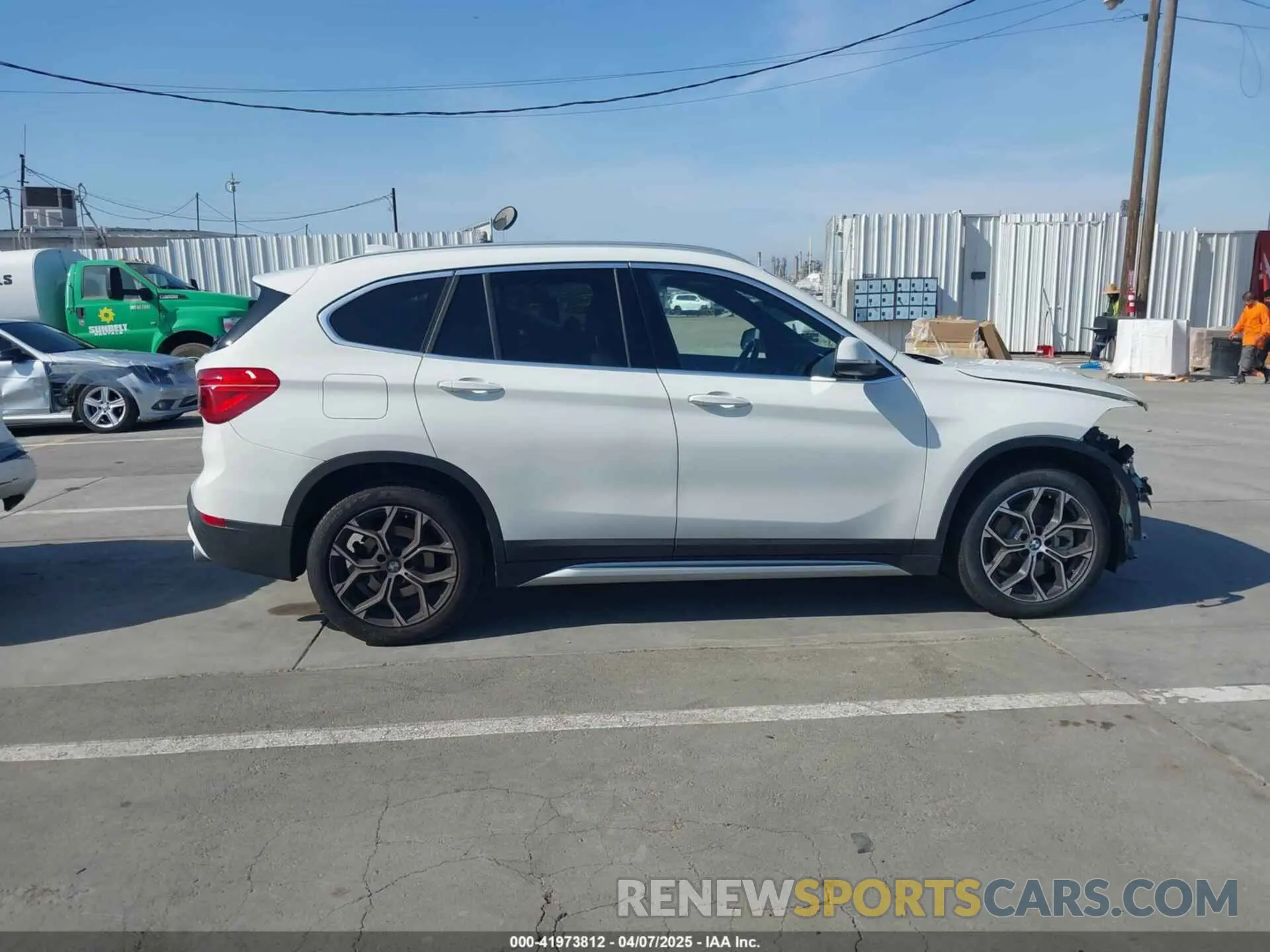 14 Photograph of a damaged car WBXJG7C03M5T37228 BMW X1 2021
