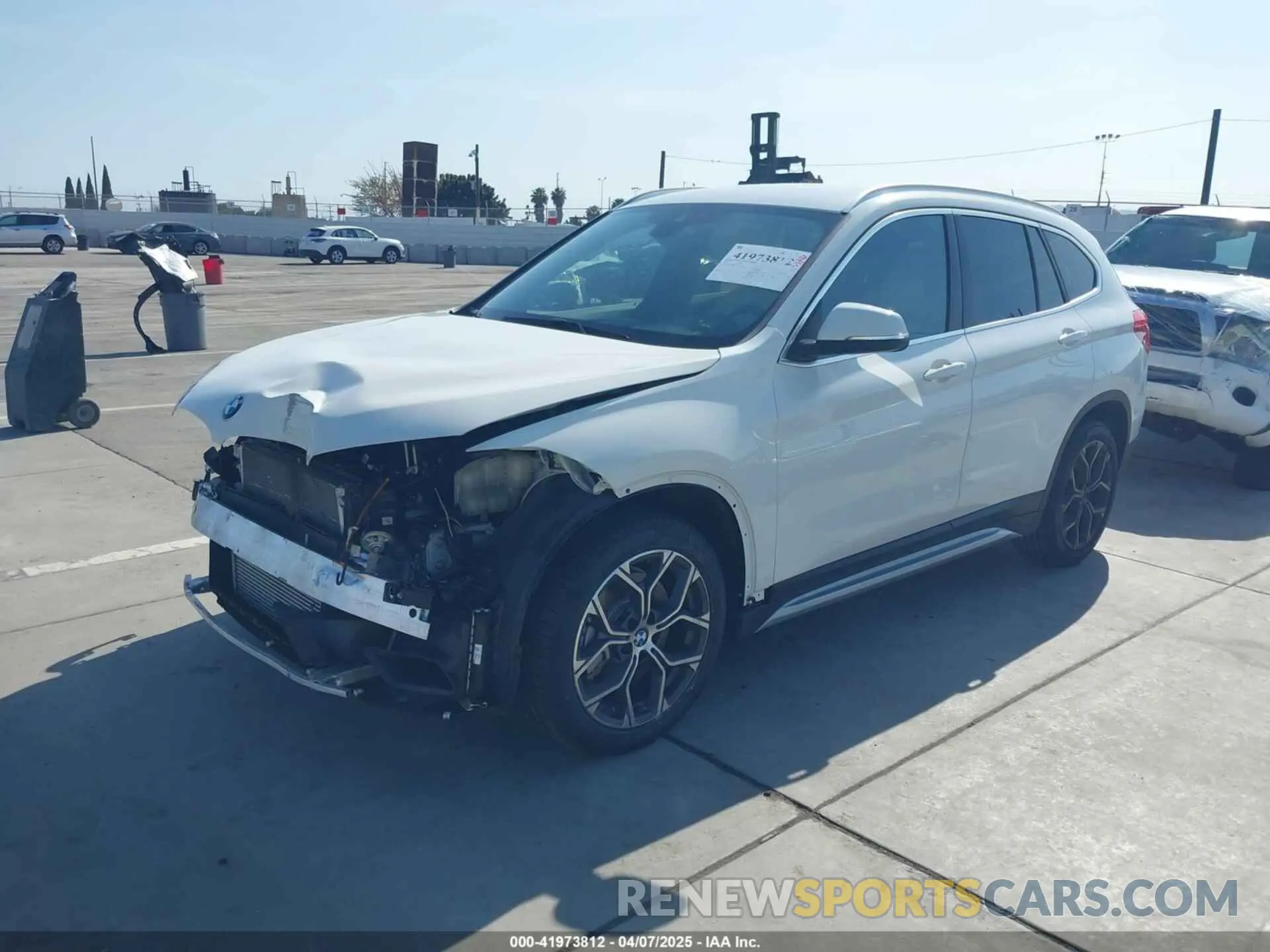 2 Photograph of a damaged car WBXJG7C03M5T37228 BMW X1 2021