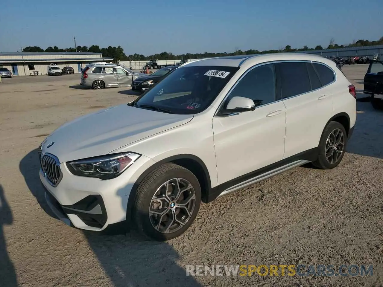 1 Photograph of a damaged car WBXJG7C03M5T44745 BMW X1 2021