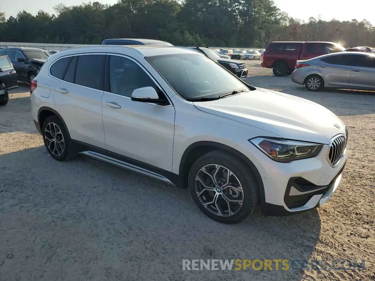 4 Photograph of a damaged car WBXJG7C03M5T44745 BMW X1 2021