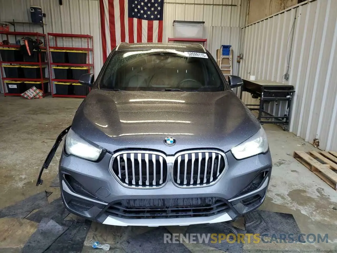 5 Photograph of a damaged car WBXJG7C04M5S68209 BMW X1 2021