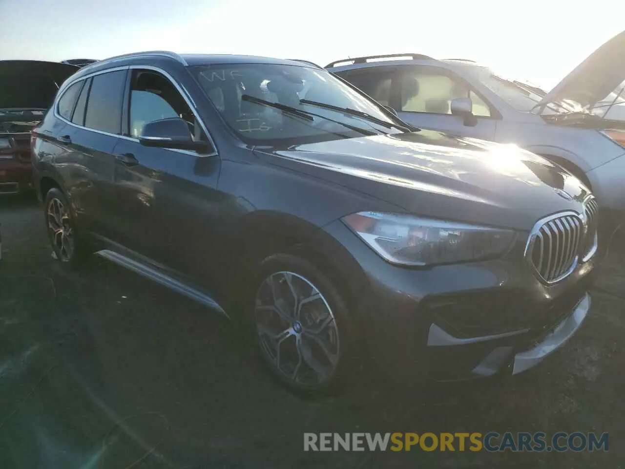 4 Photograph of a damaged car WBXJG7C04M5T04867 BMW X1 2021
