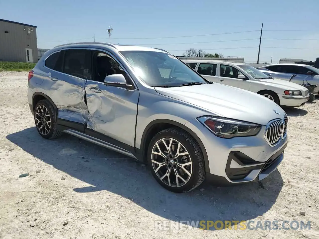 4 Photograph of a damaged car WBXJG7C04M5T32801 BMW X1 2021