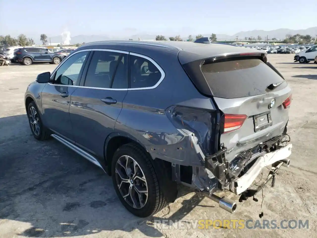 3 Photograph of a damaged car WBXJG7C05M5U30476 BMW X1 2021