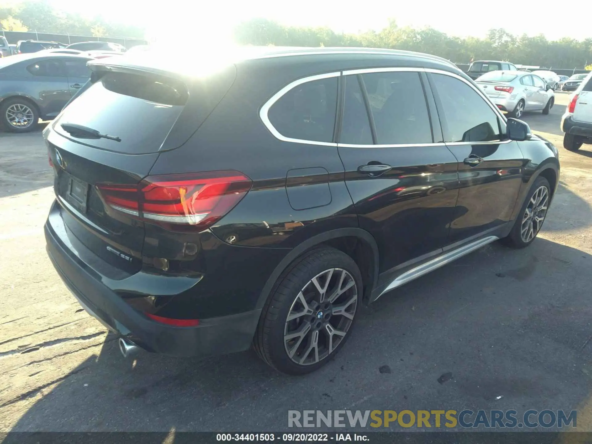 4 Photograph of a damaged car WBXJG7C06M5S23529 BMW X1 2021
