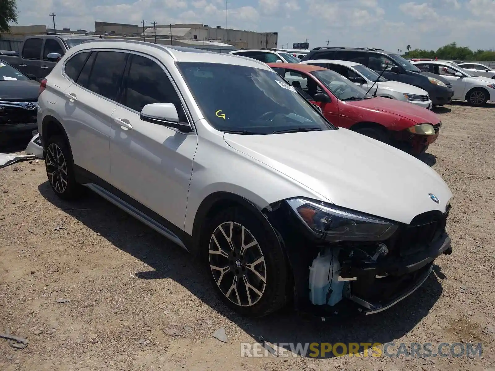 1 Photograph of a damaged car WBXJG7C07M3M72465 BMW X1 2021