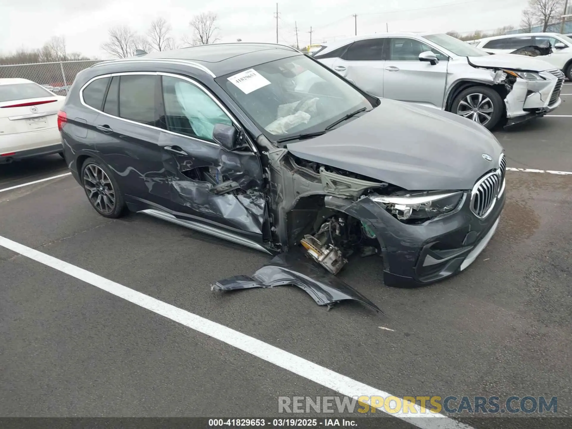 1 Photograph of a damaged car WBXJG7C07M5S08831 BMW X1 2021
