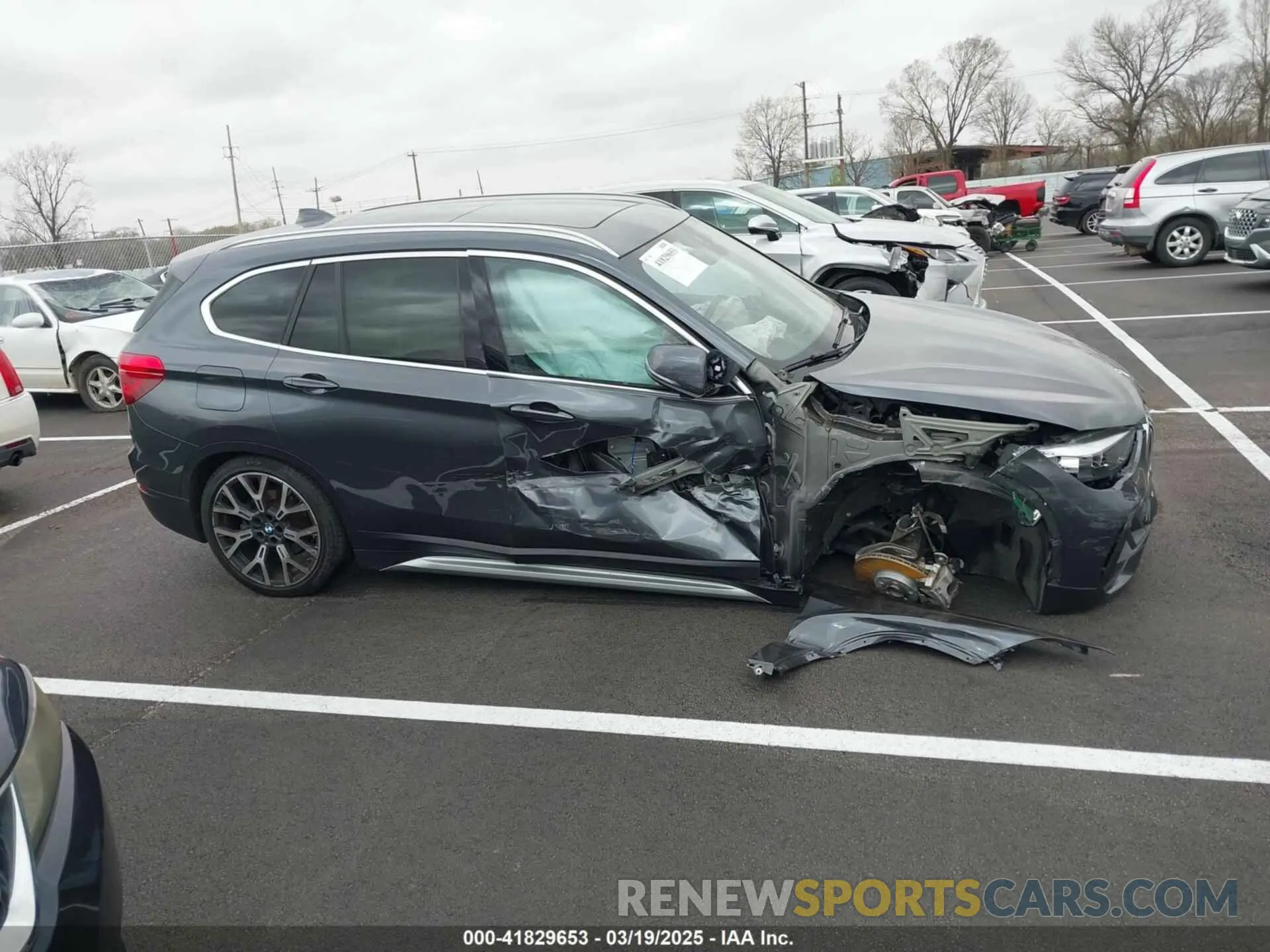 13 Photograph of a damaged car WBXJG7C07M5S08831 BMW X1 2021