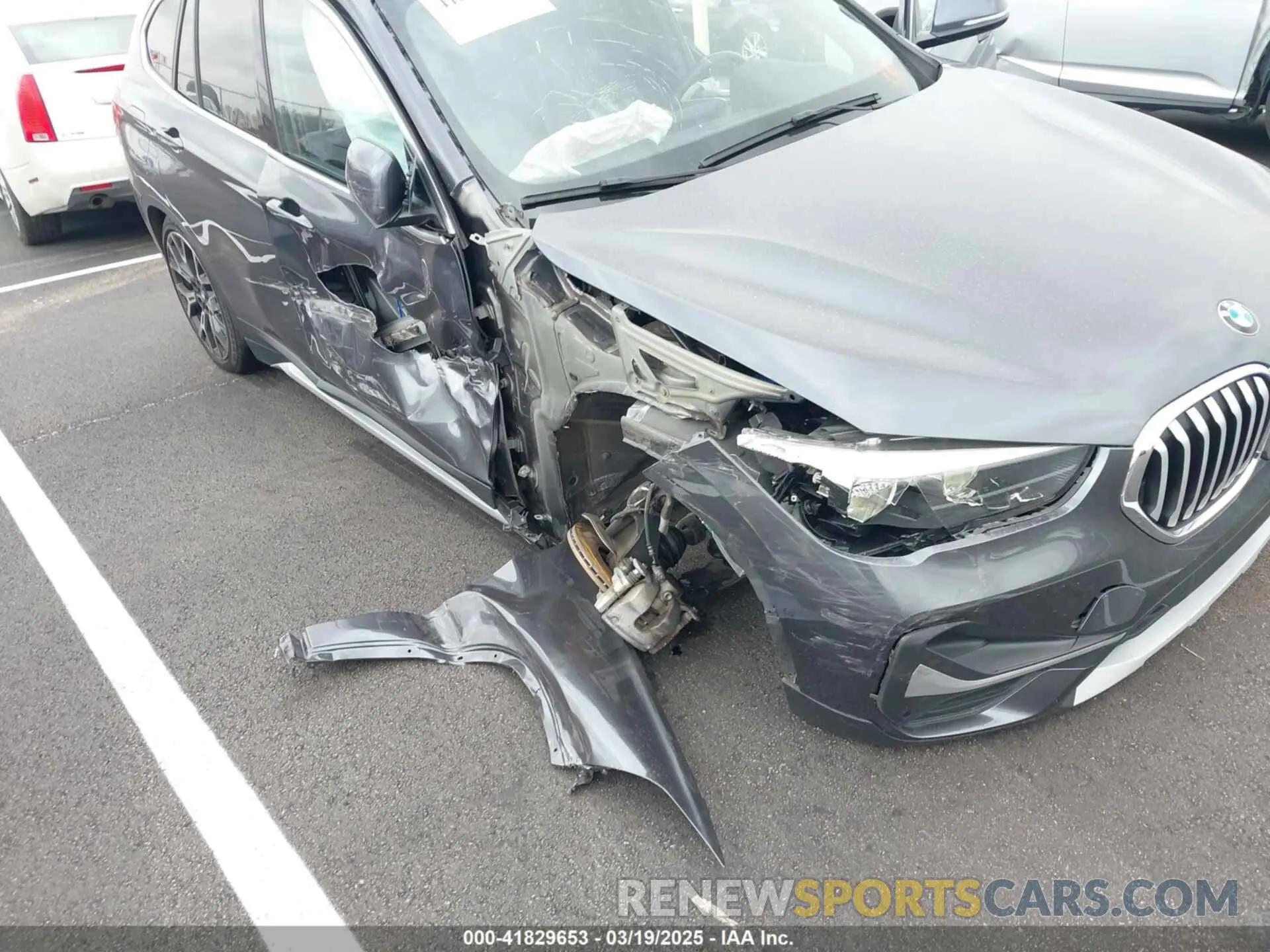 6 Photograph of a damaged car WBXJG7C07M5S08831 BMW X1 2021