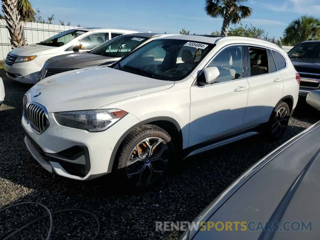 1 Photograph of a damaged car WBXJG7C07M5S70004 BMW X1 2021