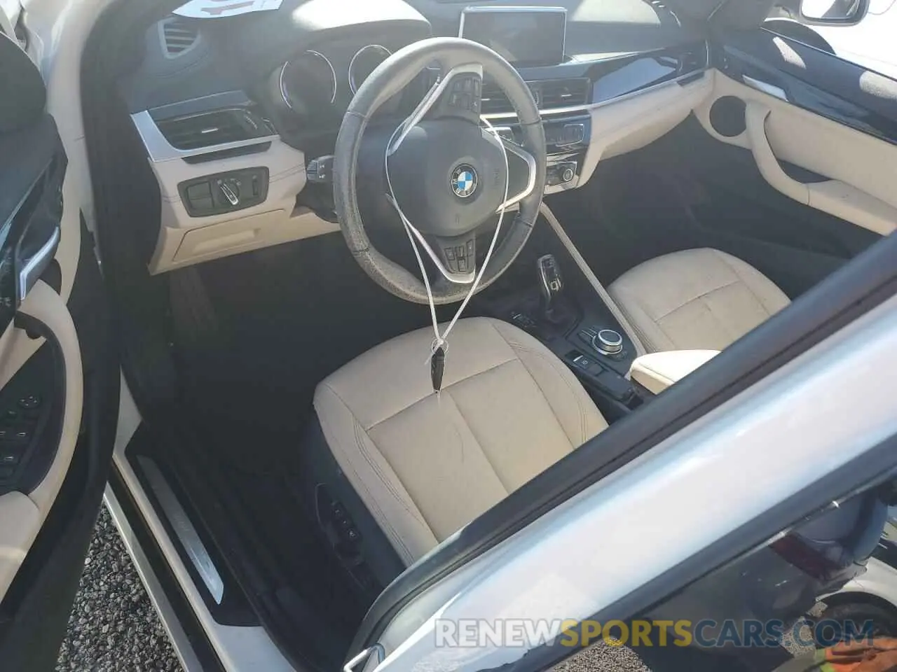 8 Photograph of a damaged car WBXJG7C07M5S70004 BMW X1 2021