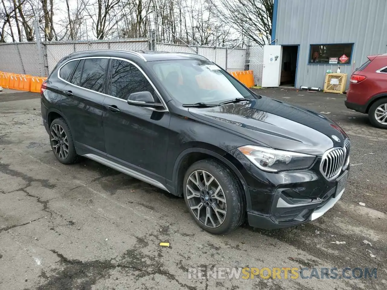 4 Photograph of a damaged car WBXJG7C08M5S11303 BMW X1 2021
