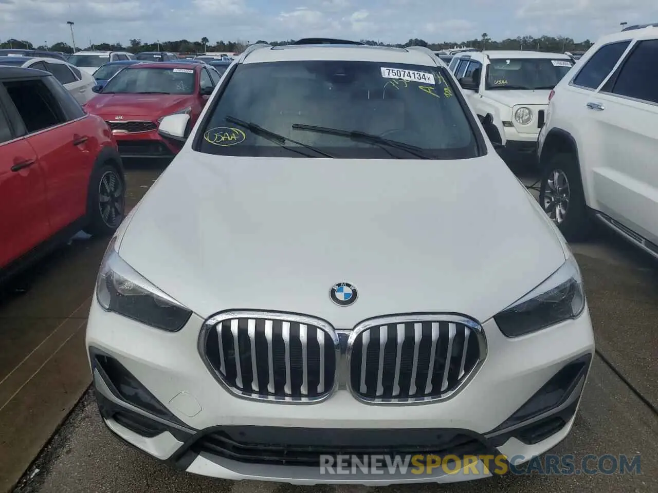 5 Photograph of a damaged car WBXJG7C08M5T05455 BMW X1 2021