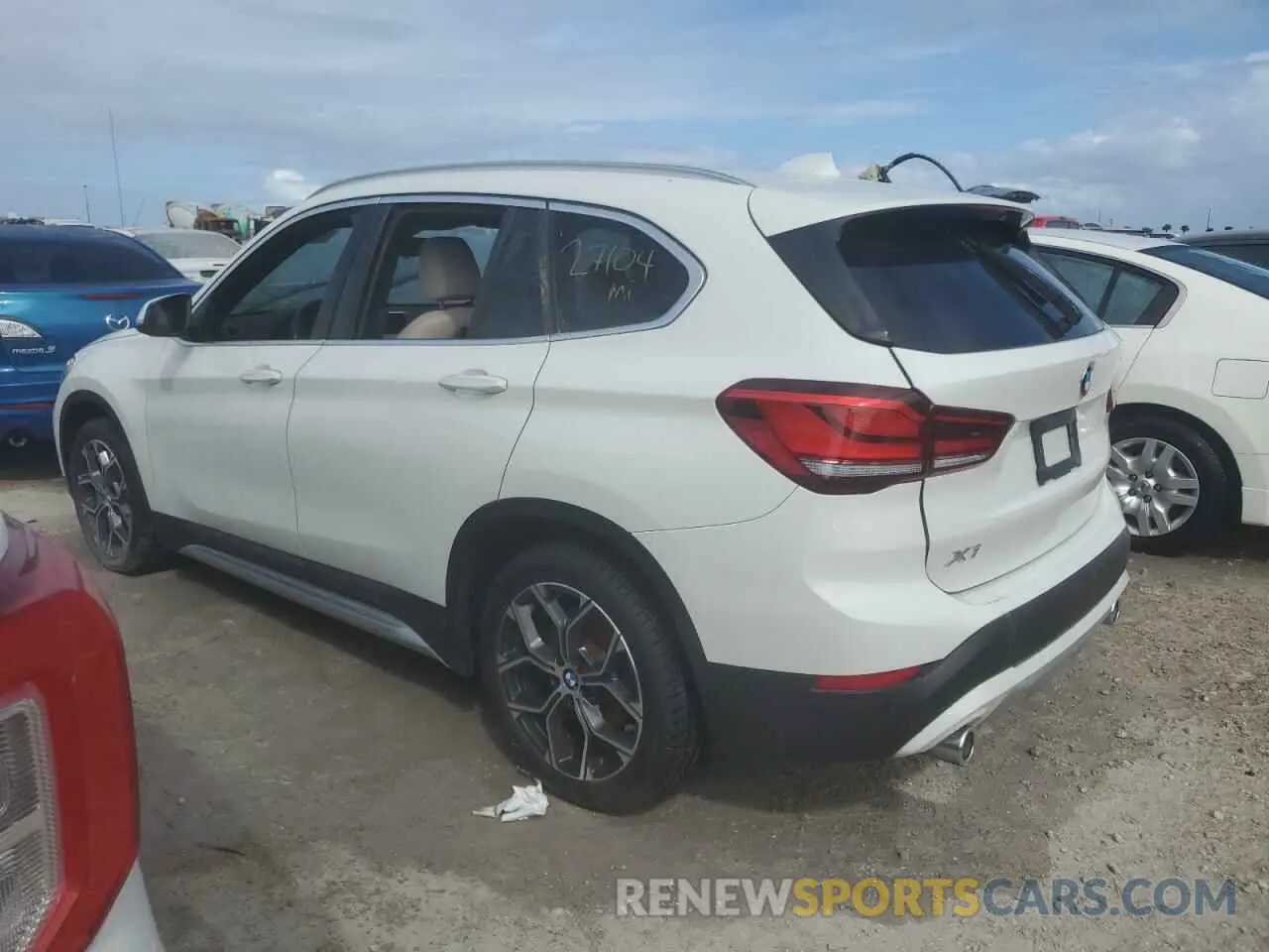 2 Photograph of a damaged car WBXJG7C08M5T90362 BMW X1 2021