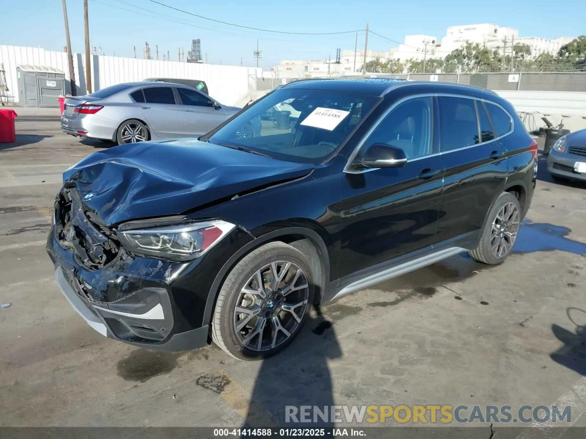 2 Photograph of a damaged car WBXJG7C09M5S34413 BMW X1 2021