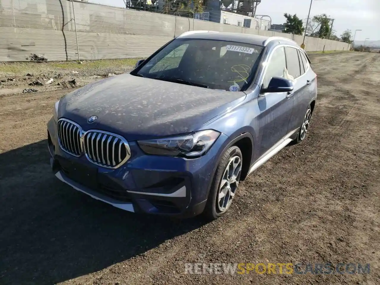 2 Photograph of a damaged car WBXJG7C09M5U28990 BMW X1 2021