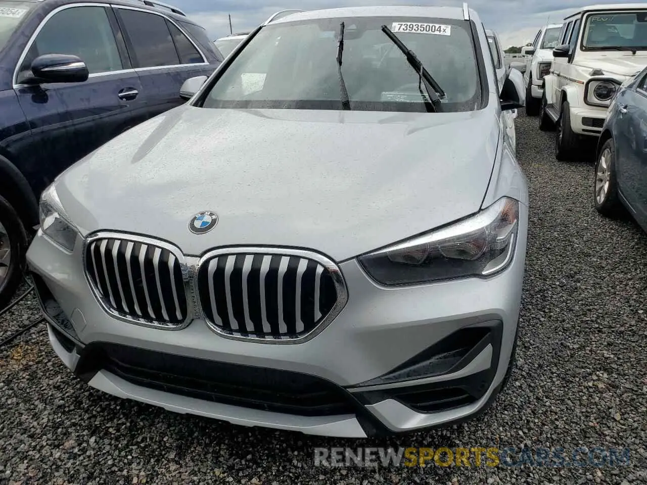 5 Photograph of a damaged car WBXJG7C0XM5S23727 BMW X1 2021