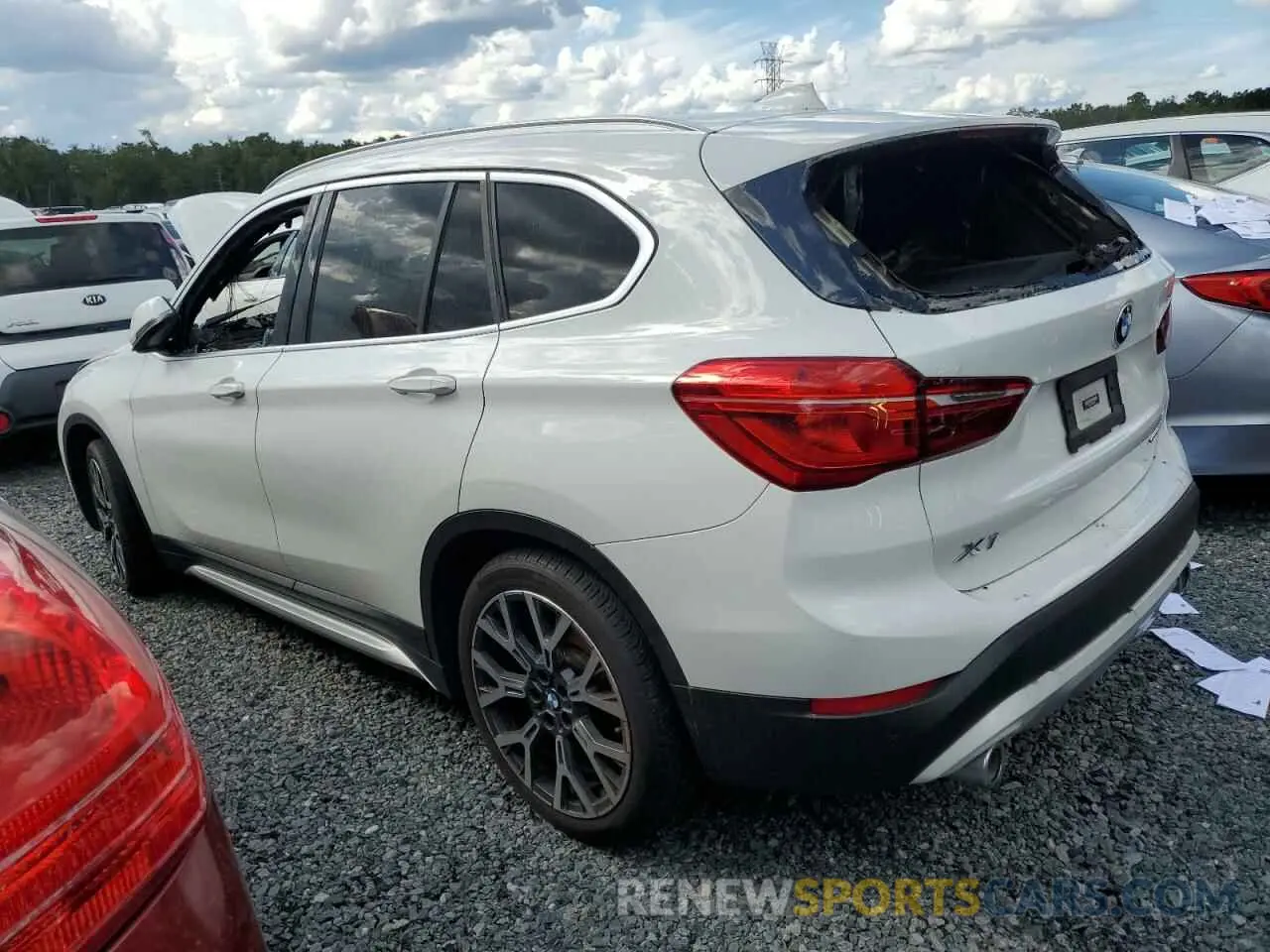 2 Photograph of a damaged car WBXJG7C0XM5U34877 BMW X1 2021