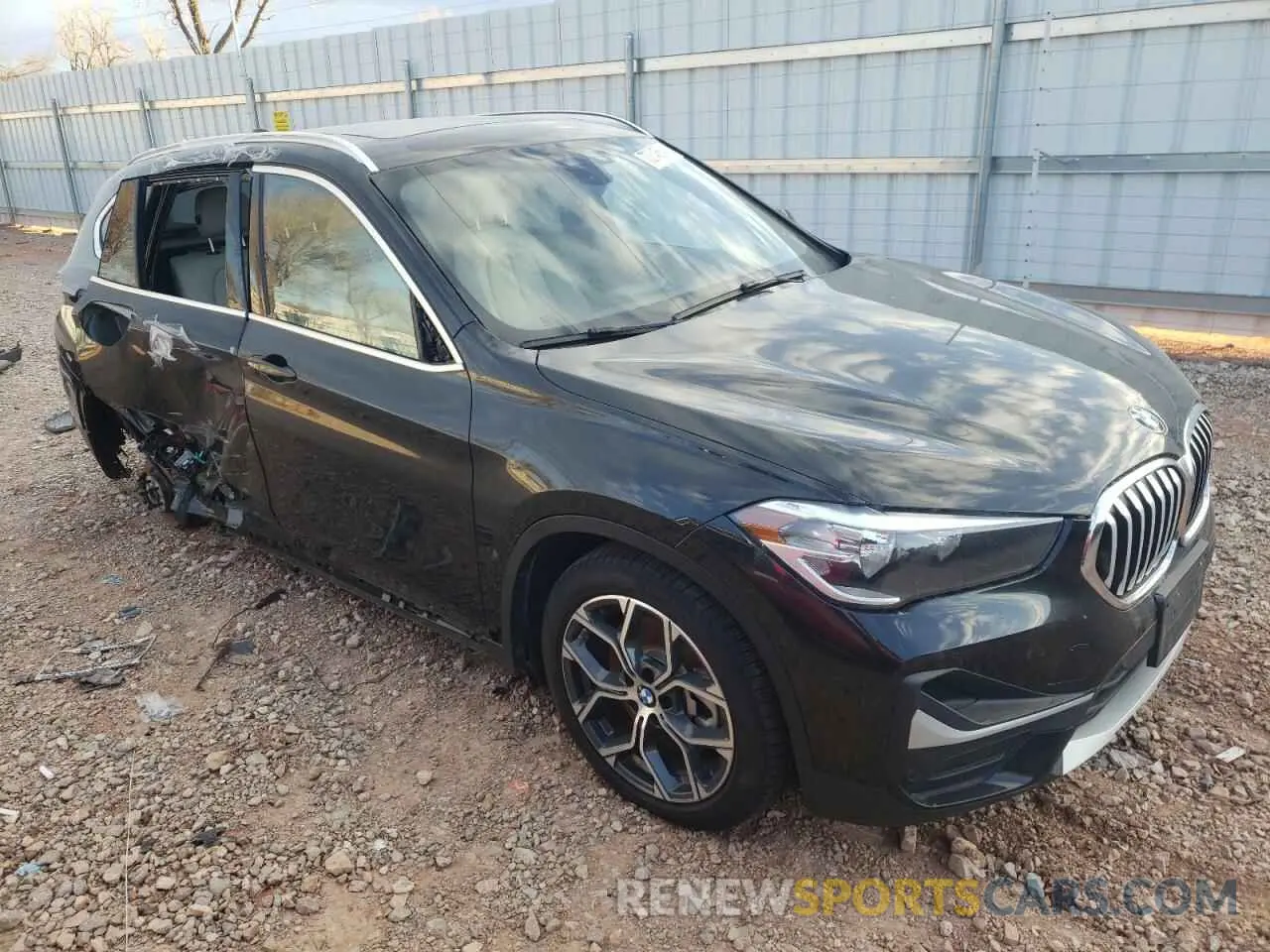 4 Photograph of a damaged car WBXJG9C00M3M80063 BMW X1 2021