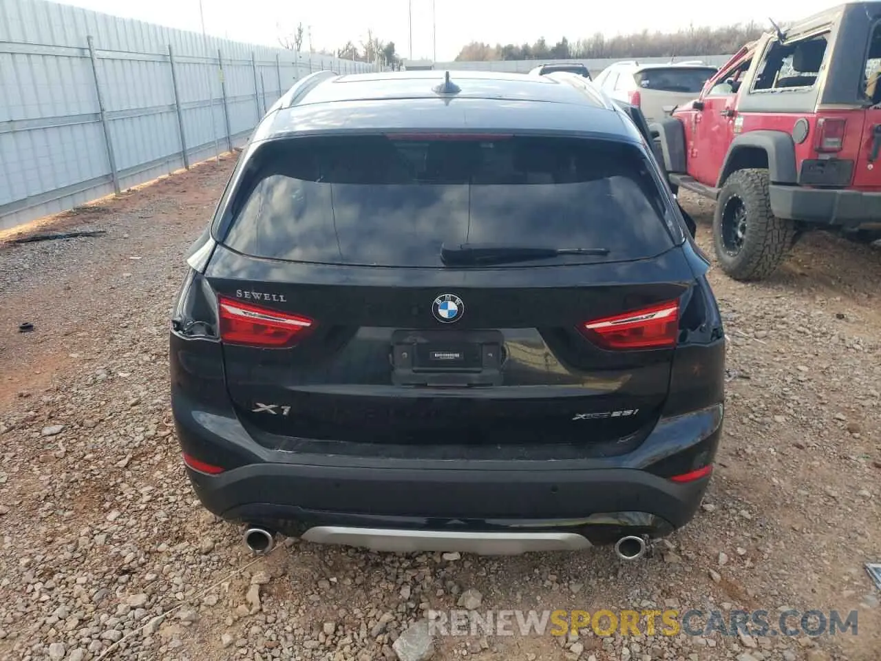 6 Photograph of a damaged car WBXJG9C00M3M80063 BMW X1 2021