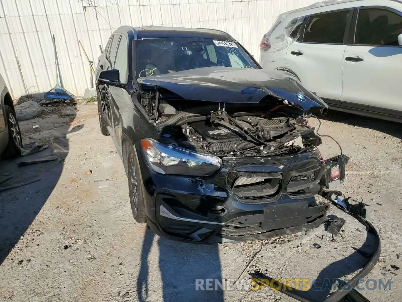 9 Photograph of a damaged car WBXJG9C00M5T54452 BMW X1 2021