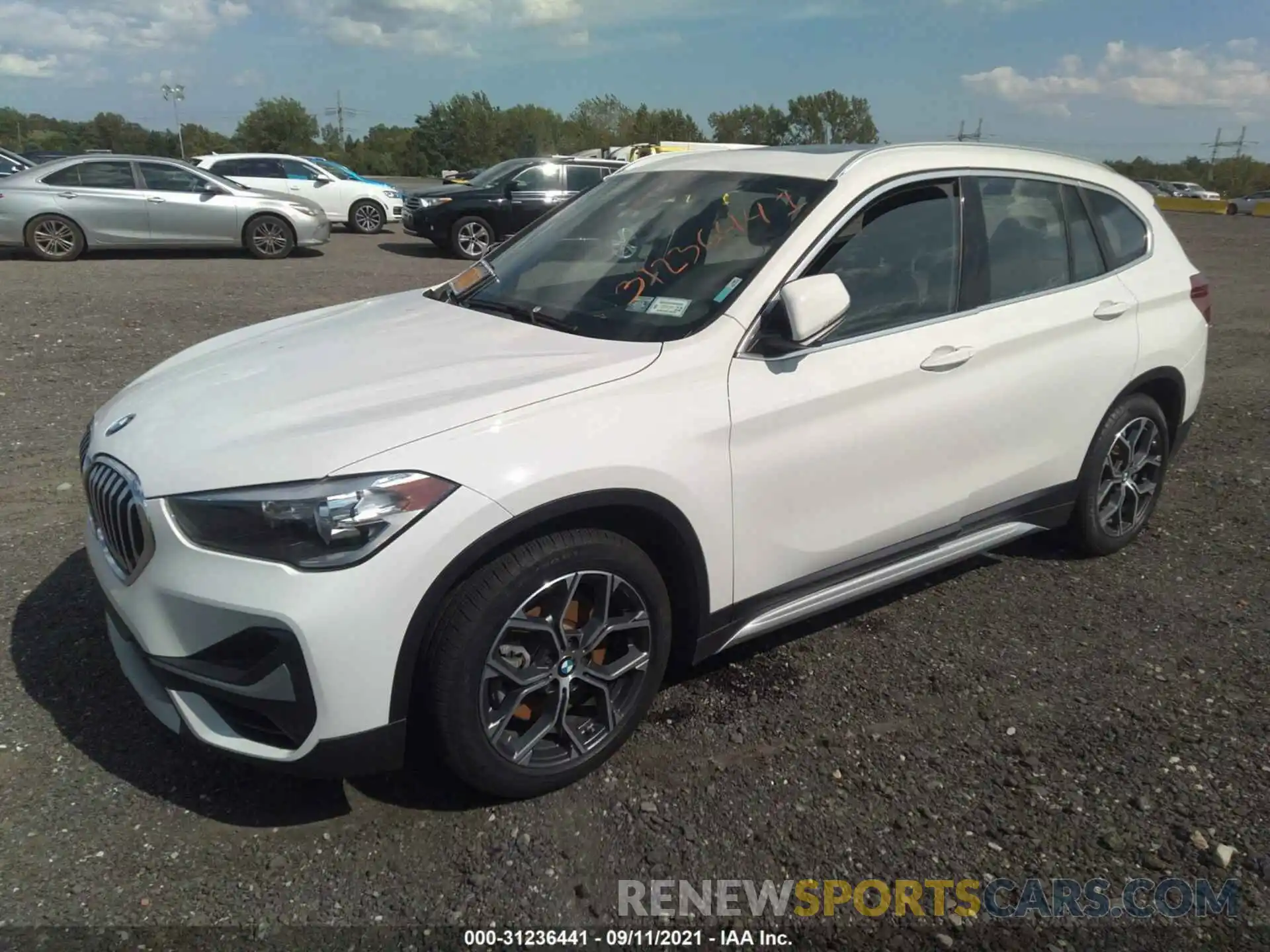 2 Photograph of a damaged car WBXJG9C01M5S35342 BMW X1 2021