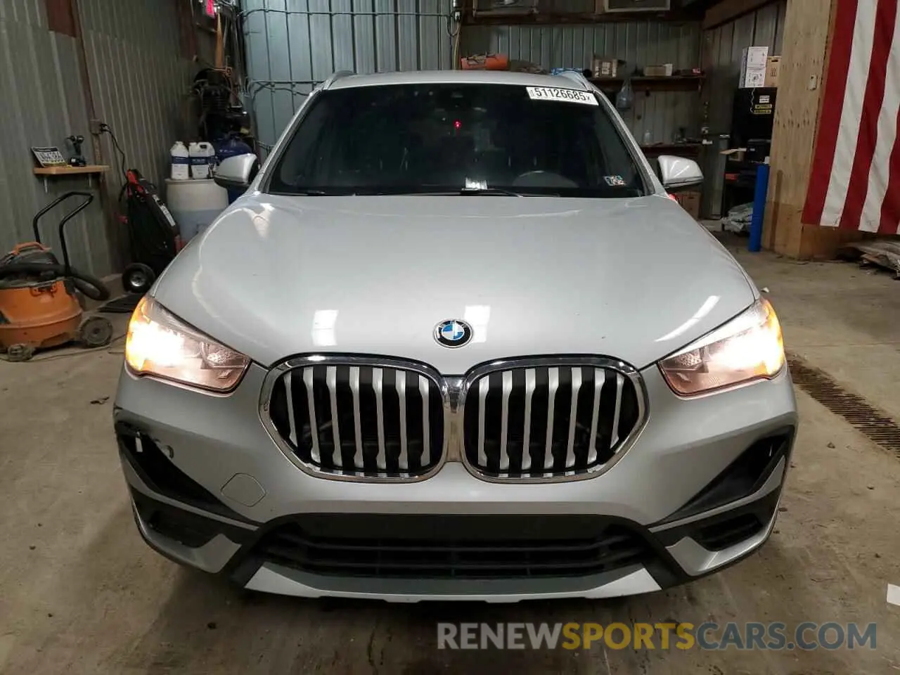 5 Photograph of a damaged car WBXJG9C01M5T49891 BMW X1 2021
