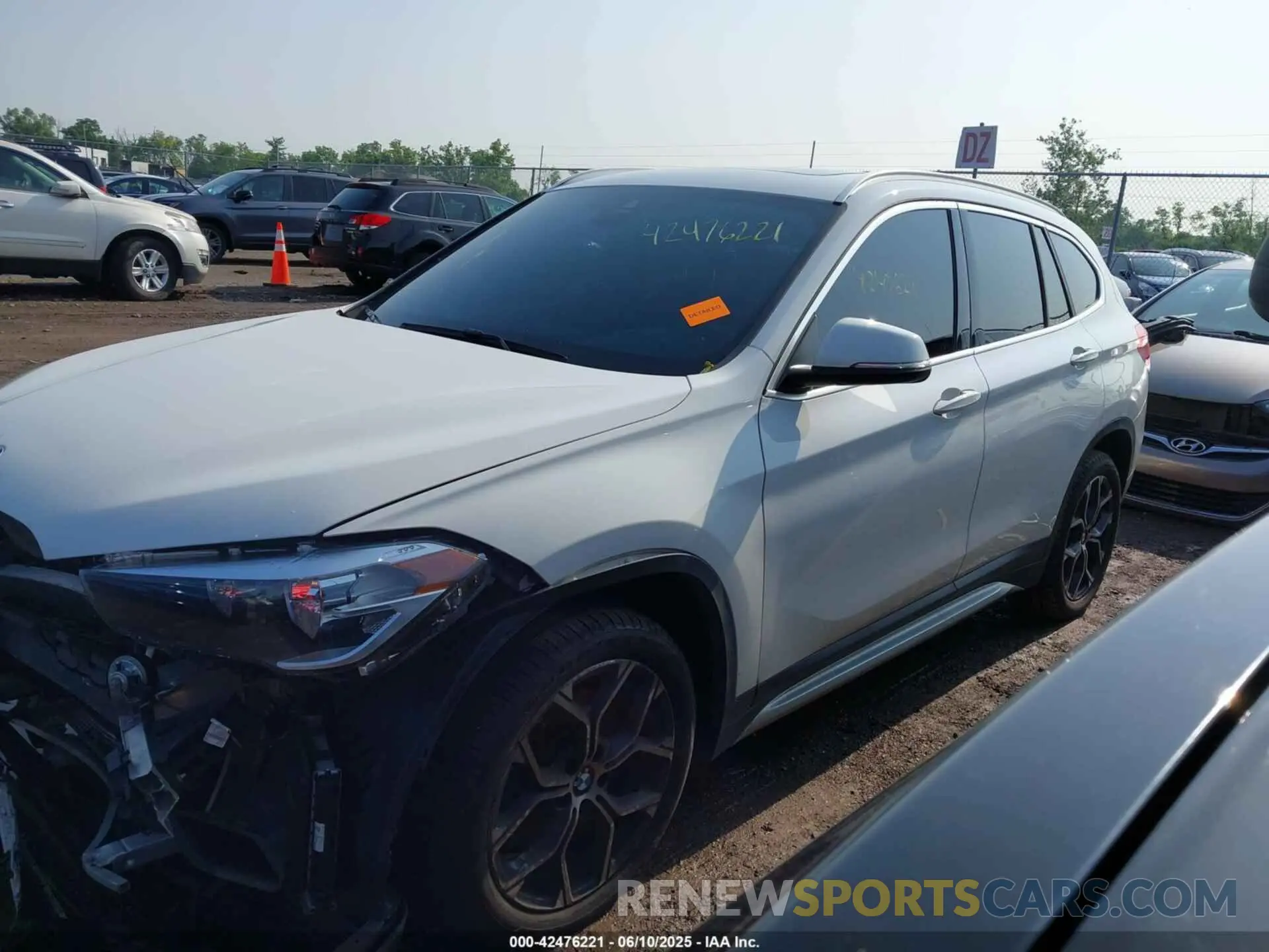 15 Photograph of a damaged car WBXJG9C02M3M42379 BMW X1 2021
