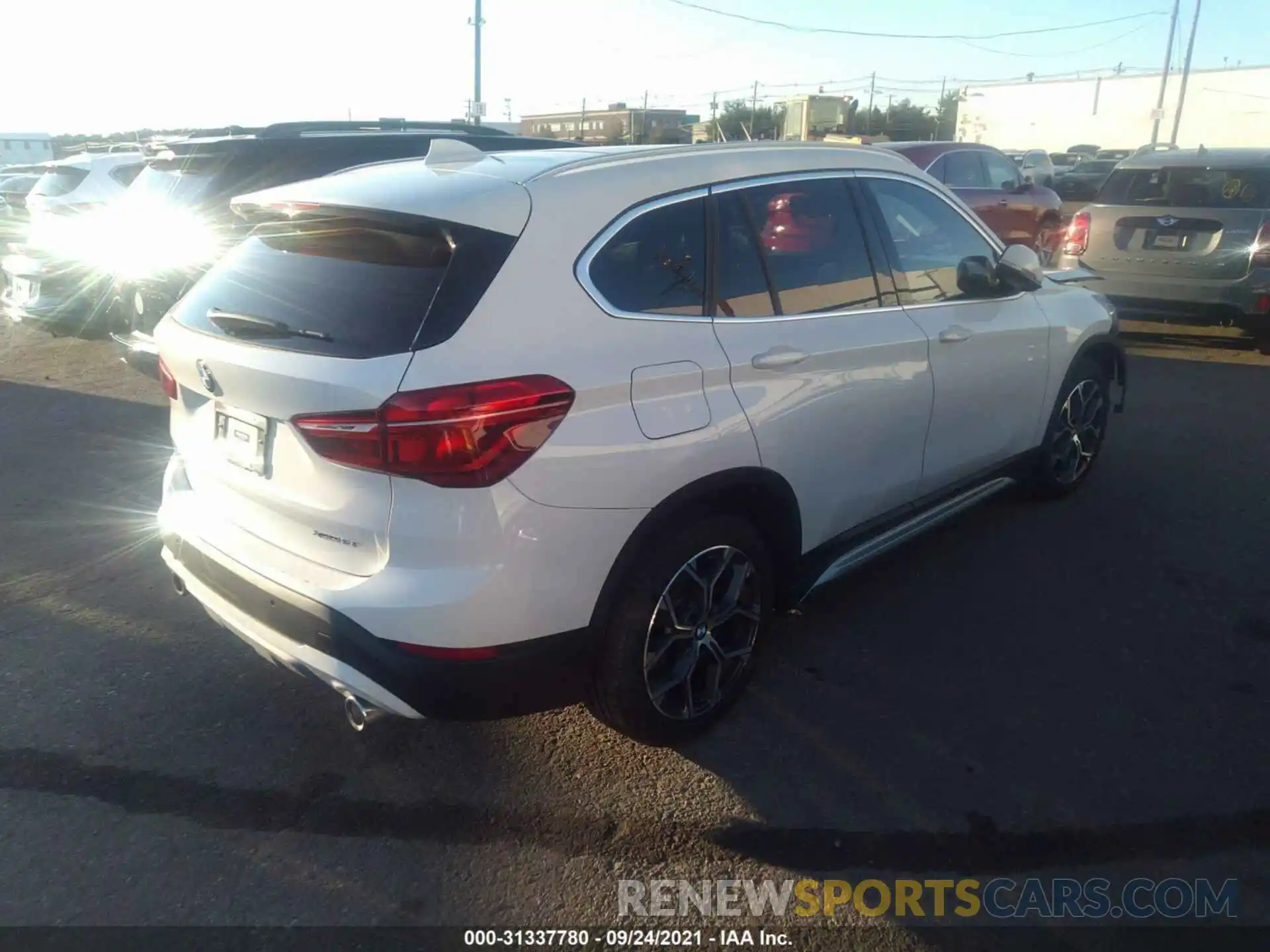 4 Photograph of a damaged car WBXJG9C02M3M67282 BMW X1 2021