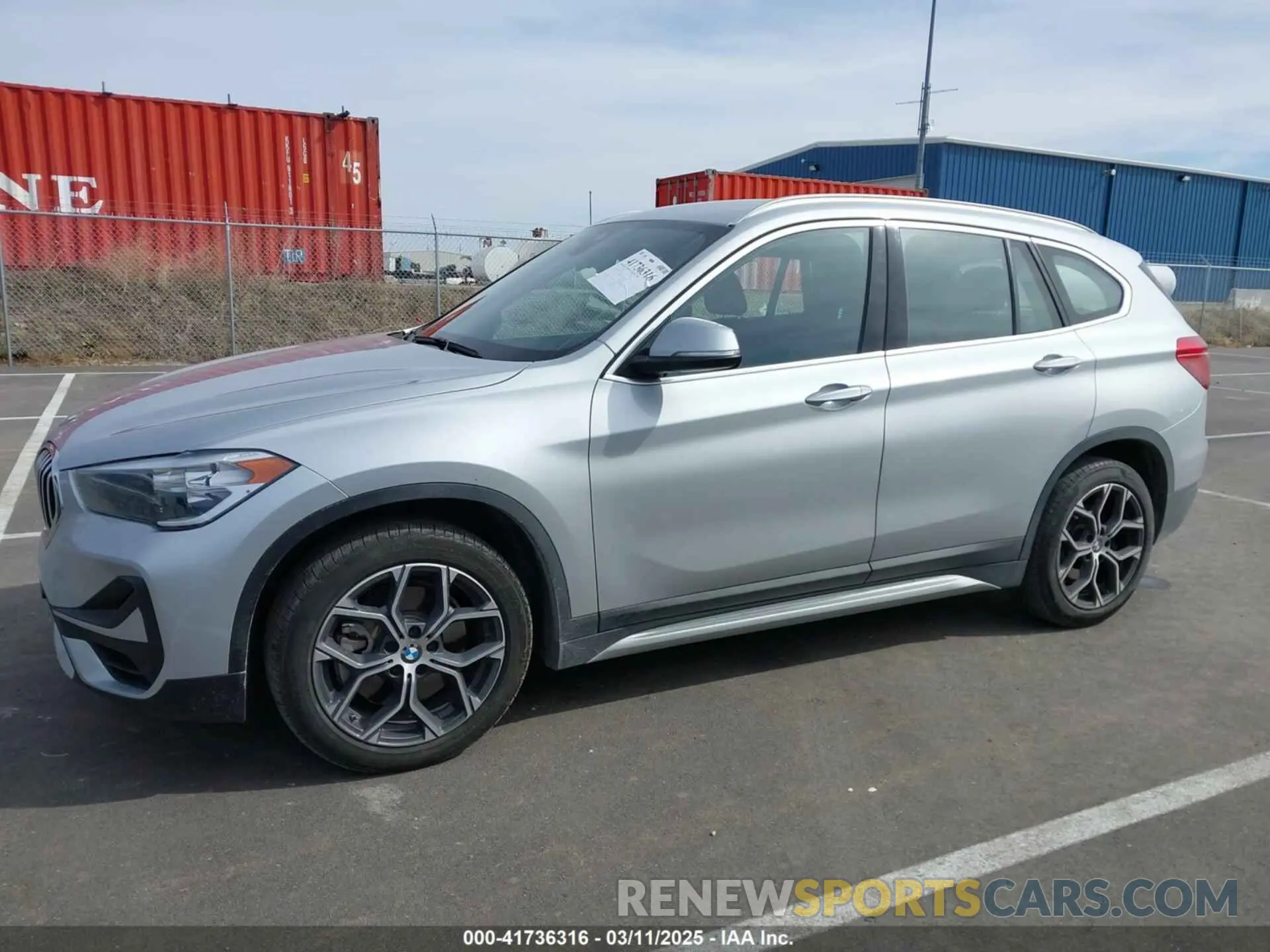 14 Photograph of a damaged car WBXJG9C02M5S26553 BMW X1 2021