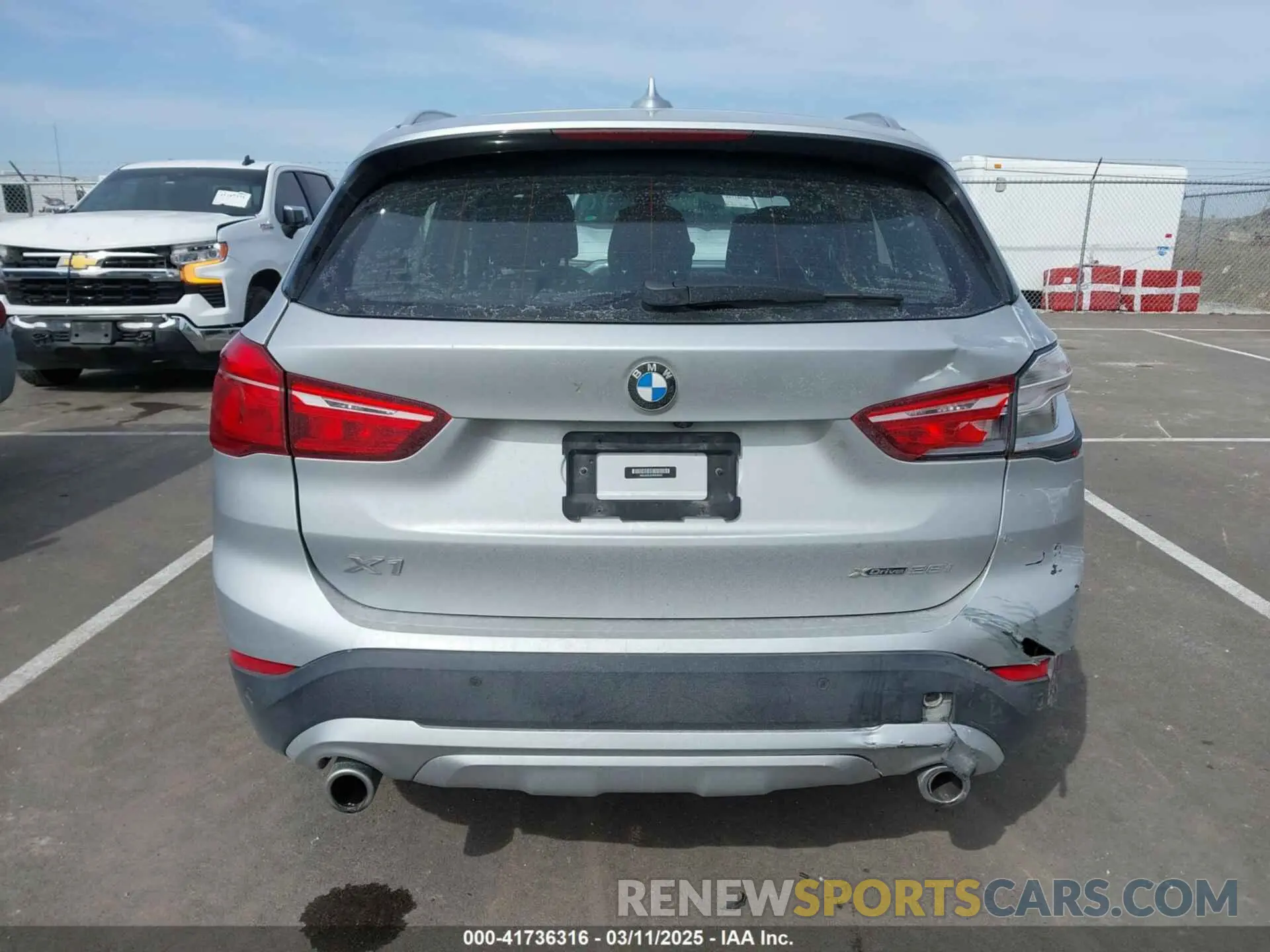 16 Photograph of a damaged car WBXJG9C02M5S26553 BMW X1 2021