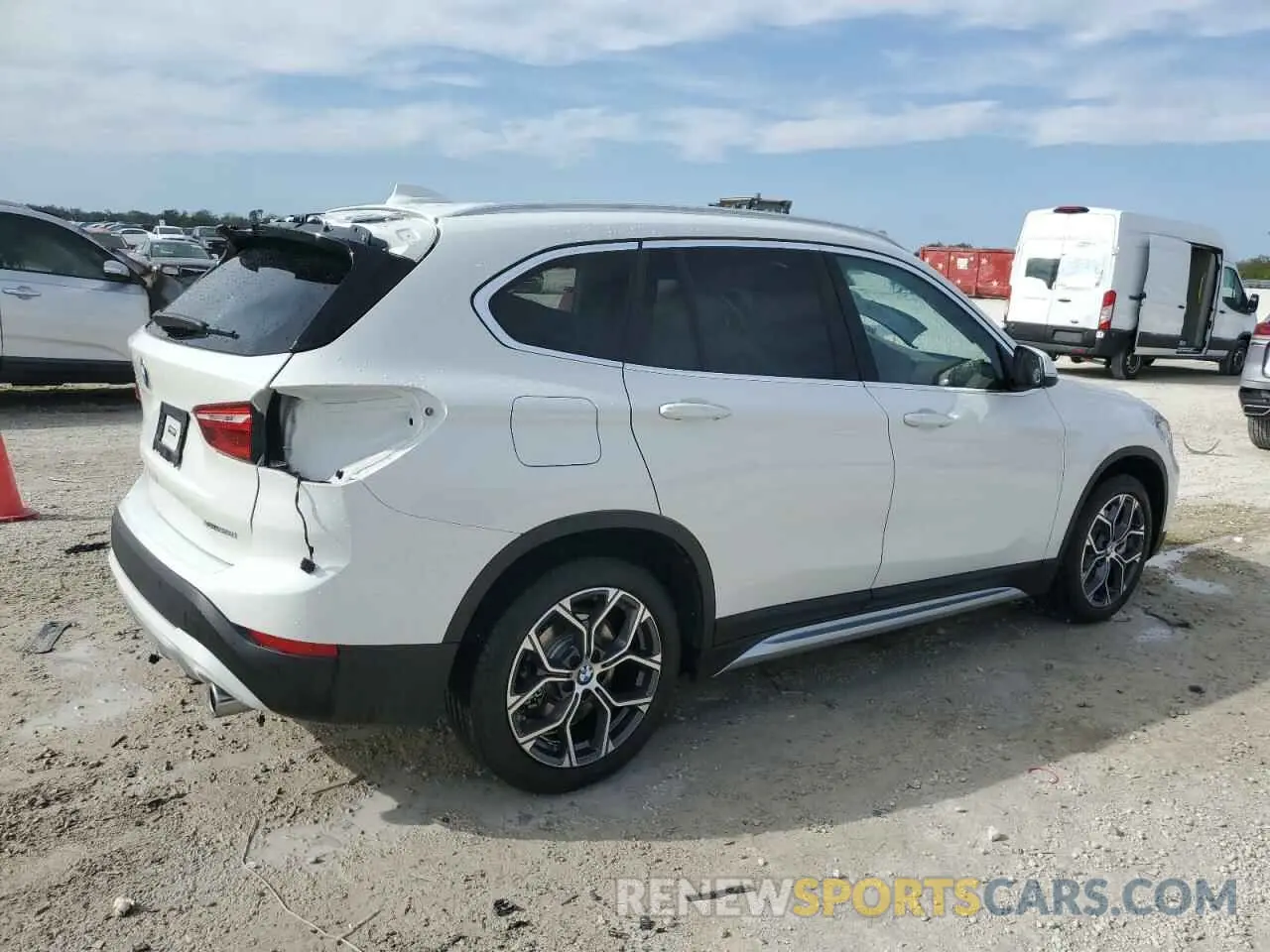 3 Photograph of a damaged car WBXJG9C02M5U48249 BMW X1 2021