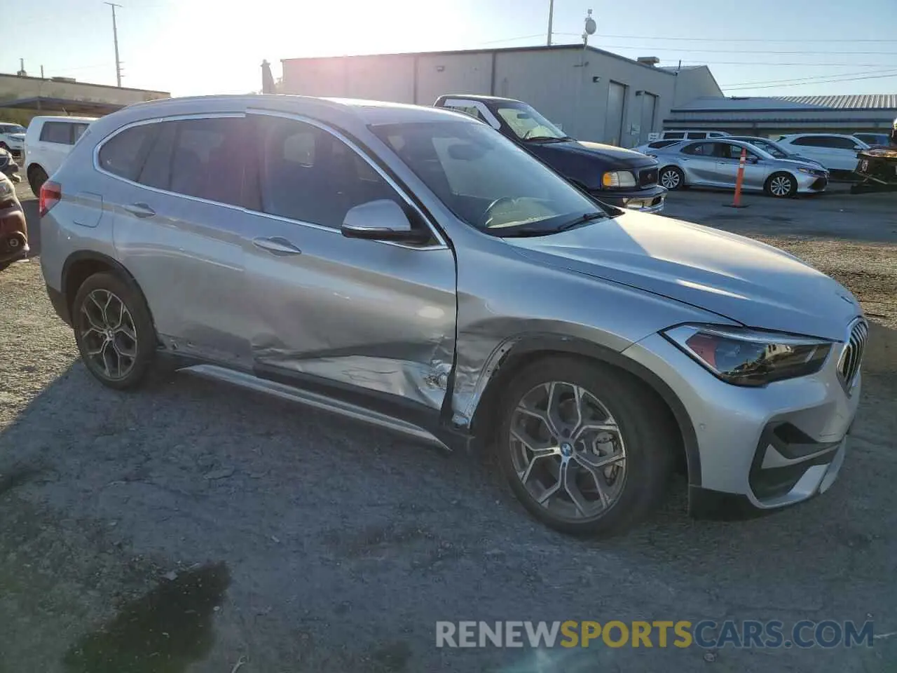 4 Photograph of a damaged car WBXJG9C03M5T73948 BMW X1 2021
