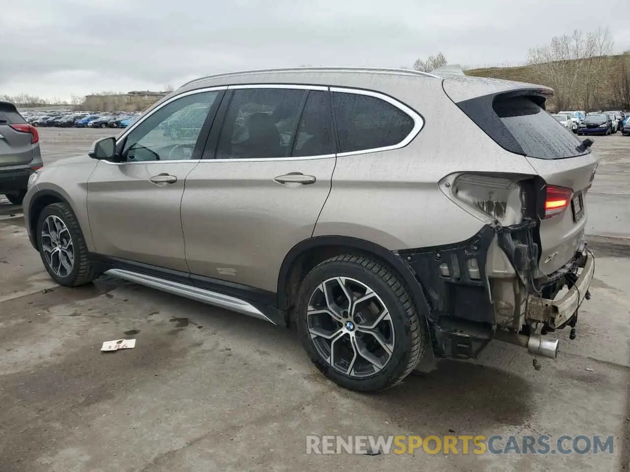 2 Photograph of a damaged car WBXJG9C03M5U47126 BMW X1 2021