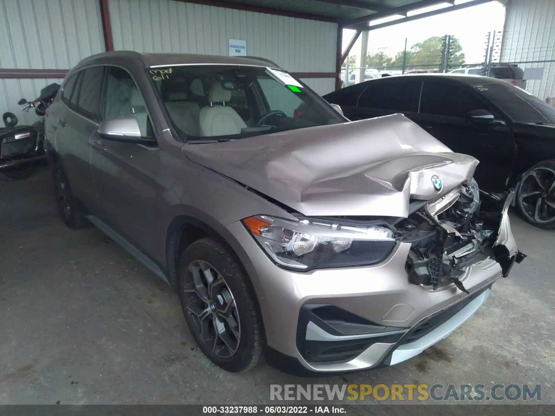 6 Photograph of a damaged car WBXJG9C04M5S45279 BMW X1 2021