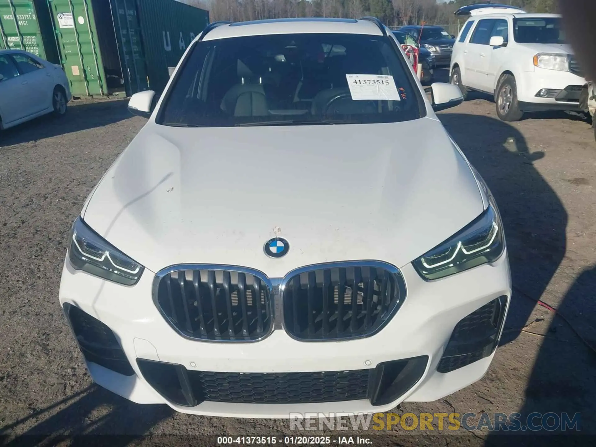 12 Photograph of a damaged car WBXJG9C04M5S84454 BMW X1 2021