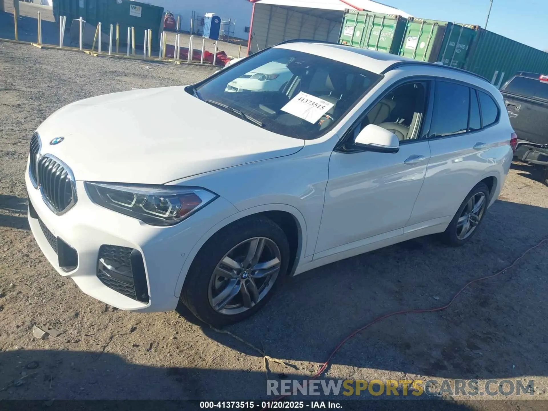 2 Photograph of a damaged car WBXJG9C04M5S84454 BMW X1 2021