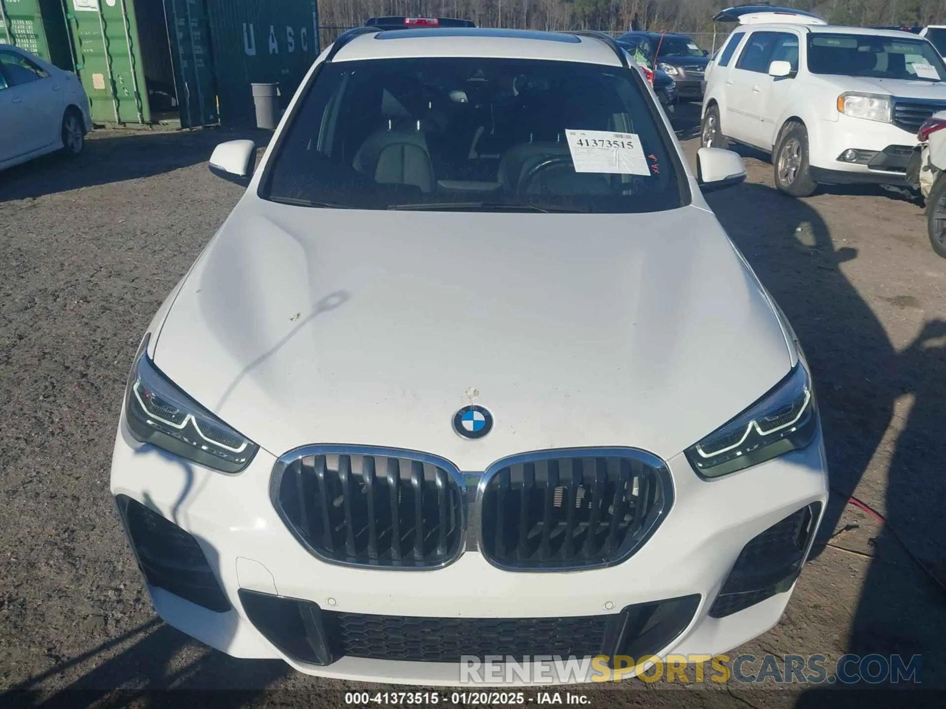 6 Photograph of a damaged car WBXJG9C04M5S84454 BMW X1 2021