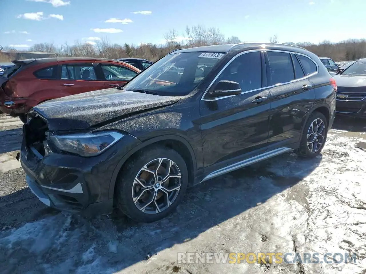 1 Photograph of a damaged car WBXJG9C04M5T78933 BMW X1 2021