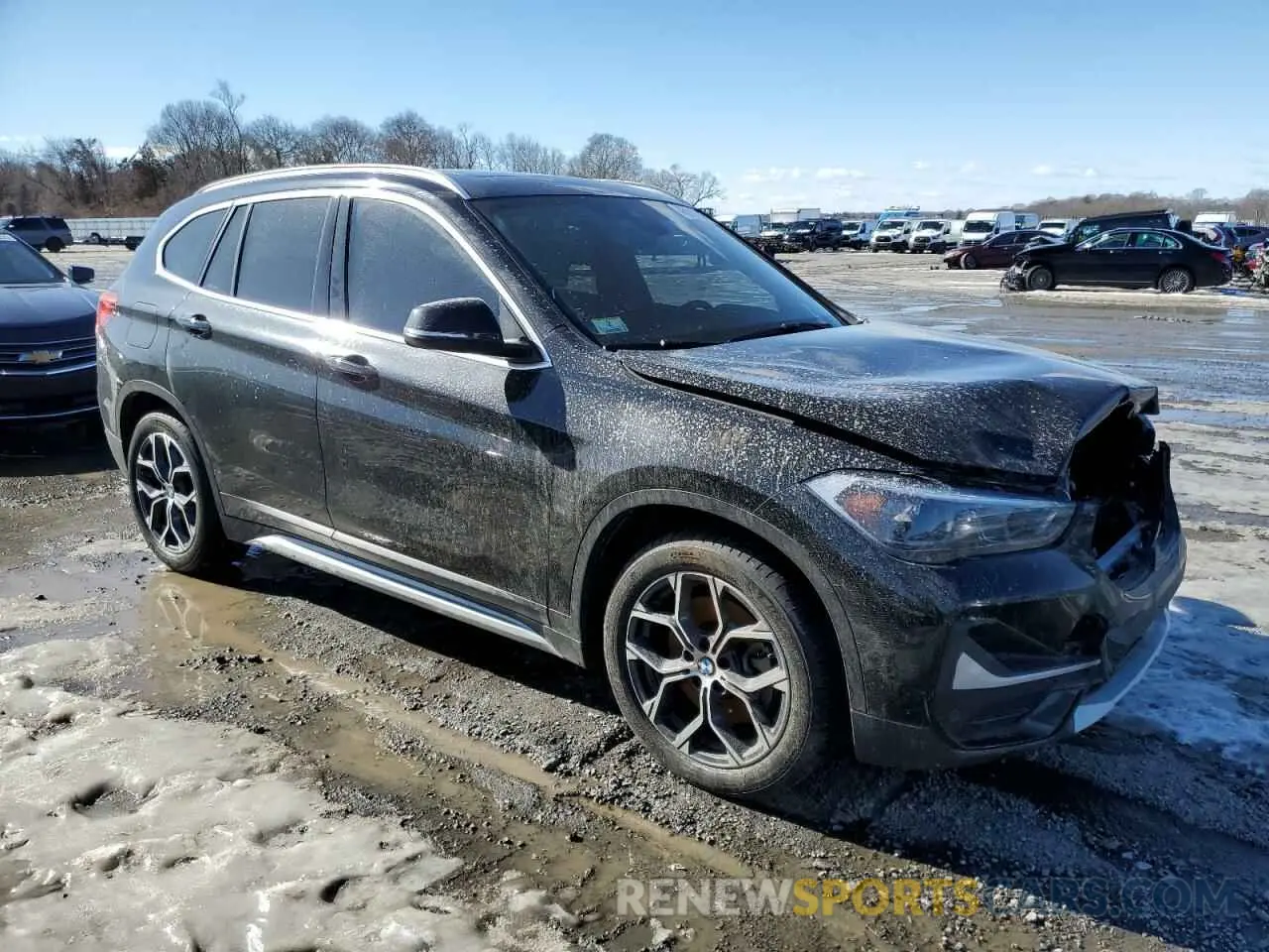 4 Photograph of a damaged car WBXJG9C04M5T78933 BMW X1 2021