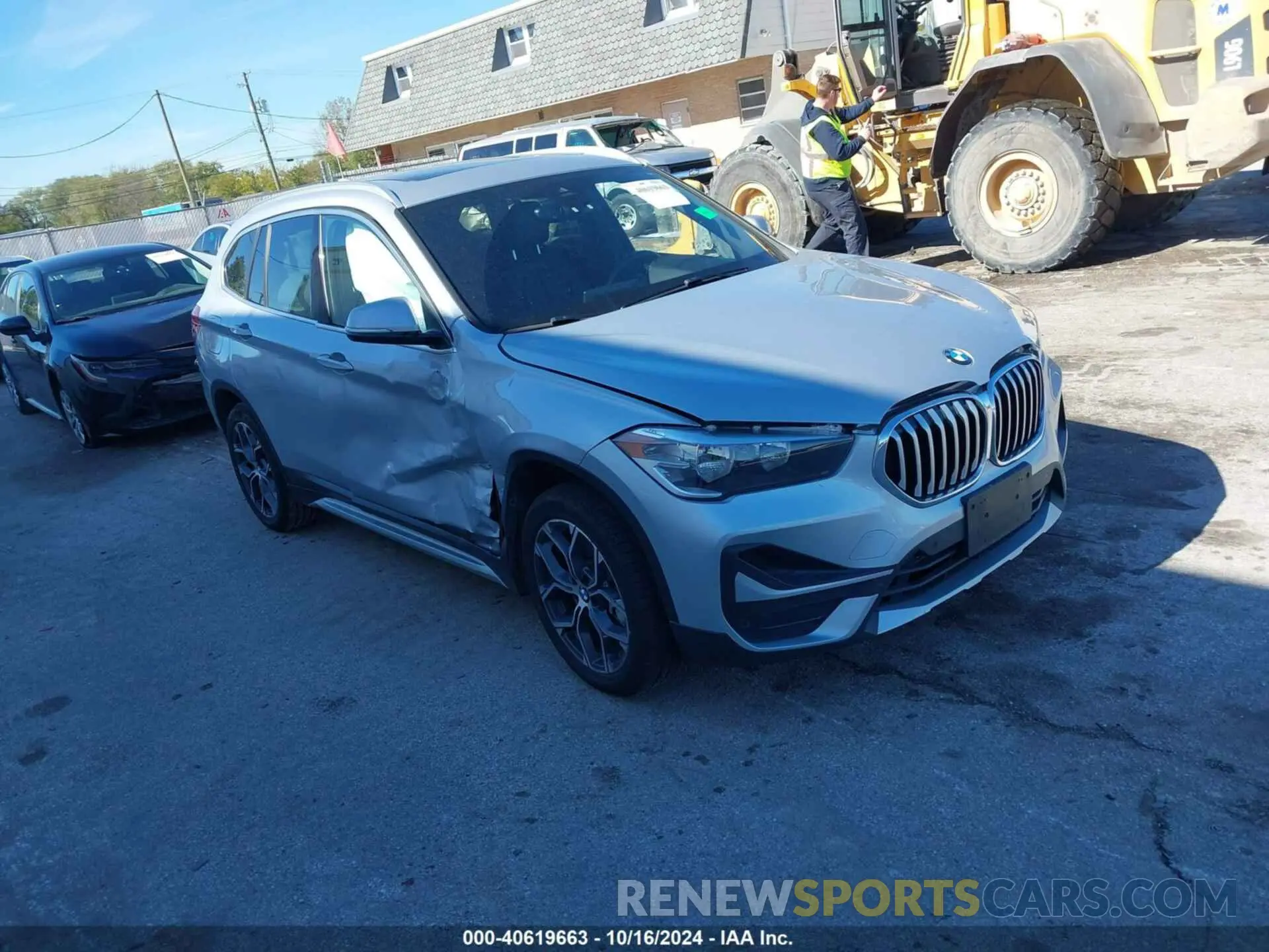 1 Photograph of a damaged car WBXJG9C04M5U00039 BMW X1 2021