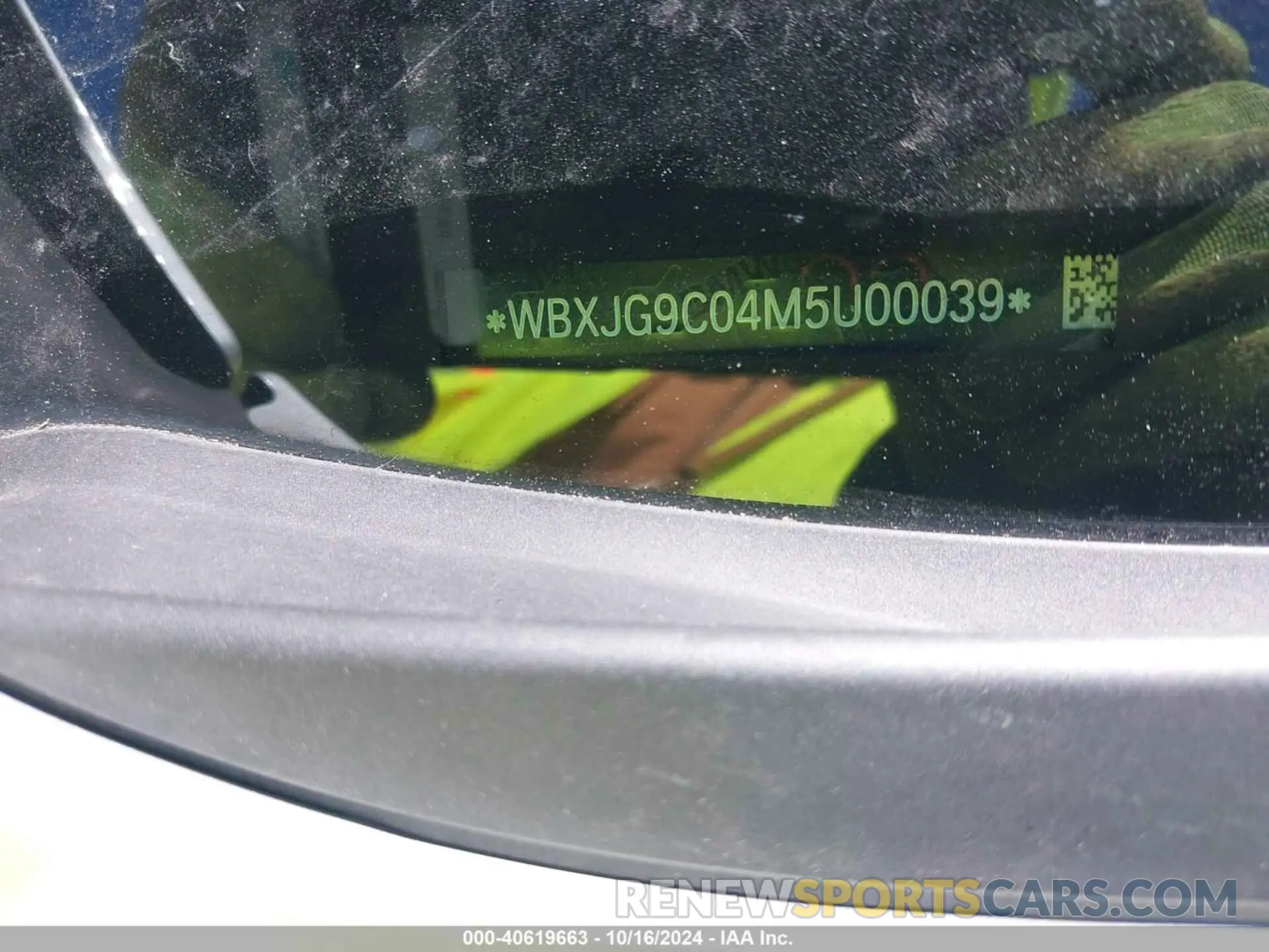 9 Photograph of a damaged car WBXJG9C04M5U00039 BMW X1 2021