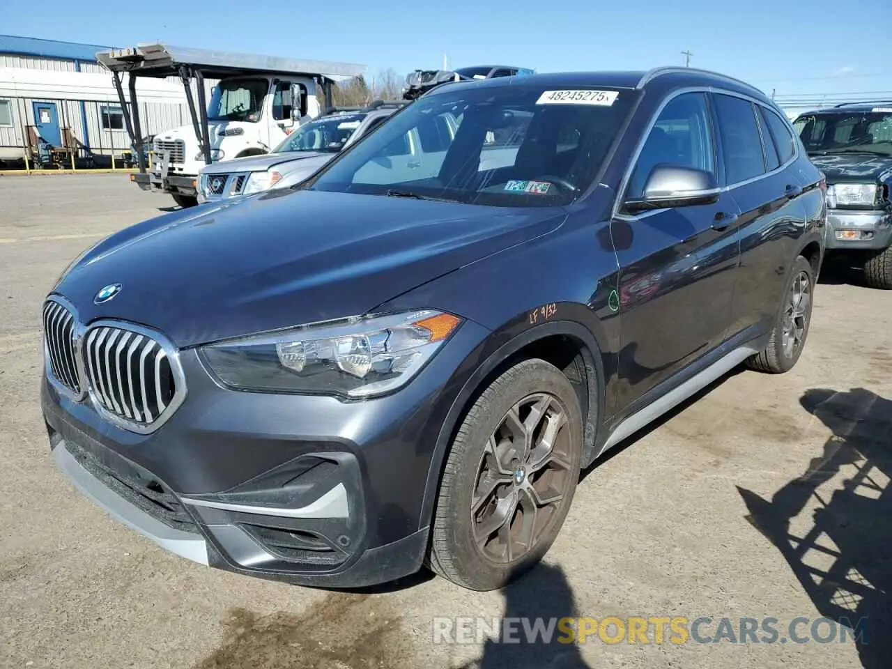 1 Photograph of a damaged car WBXJG9C05M5S44903 BMW X1 2021