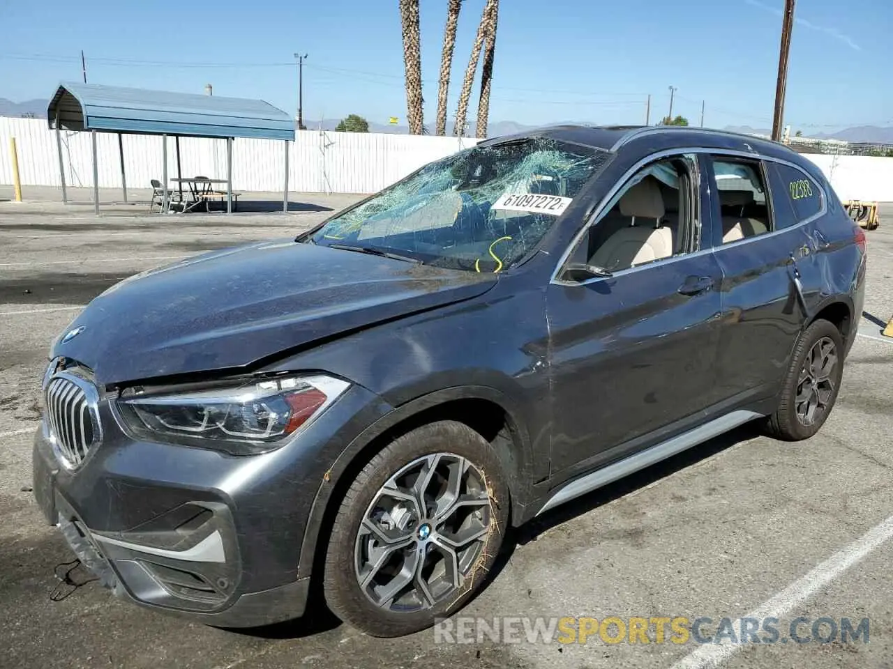 2 Photograph of a damaged car WBXJG9C05M5T30521 BMW X1 2021