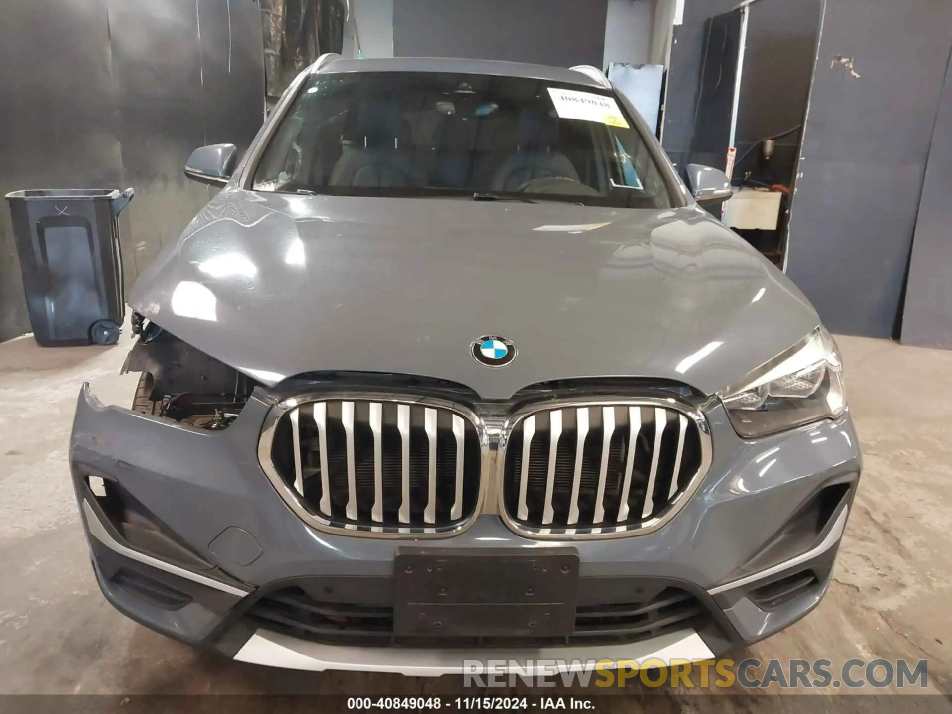 13 Photograph of a damaged car WBXJG9C06M3M74753 BMW X1 2021