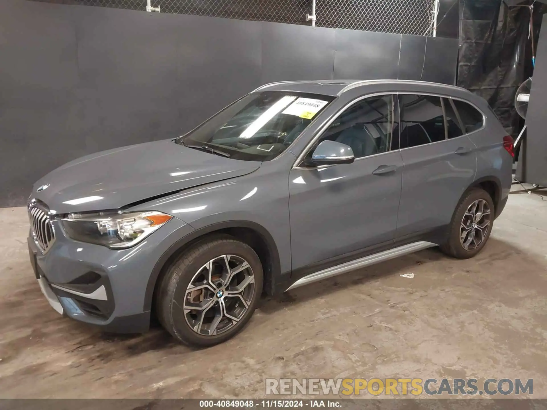 2 Photograph of a damaged car WBXJG9C06M3M74753 BMW X1 2021