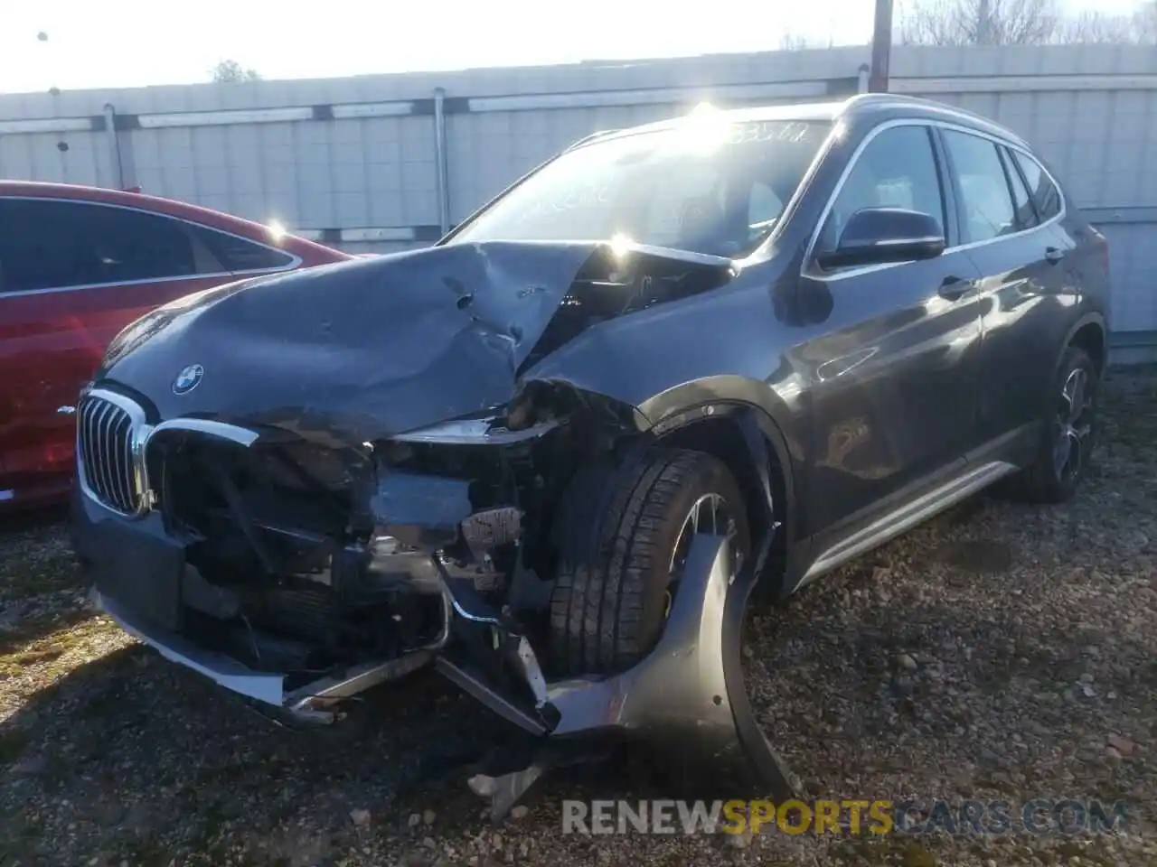 2 Photograph of a damaged car WBXJG9C06M5S00957 BMW X1 2021