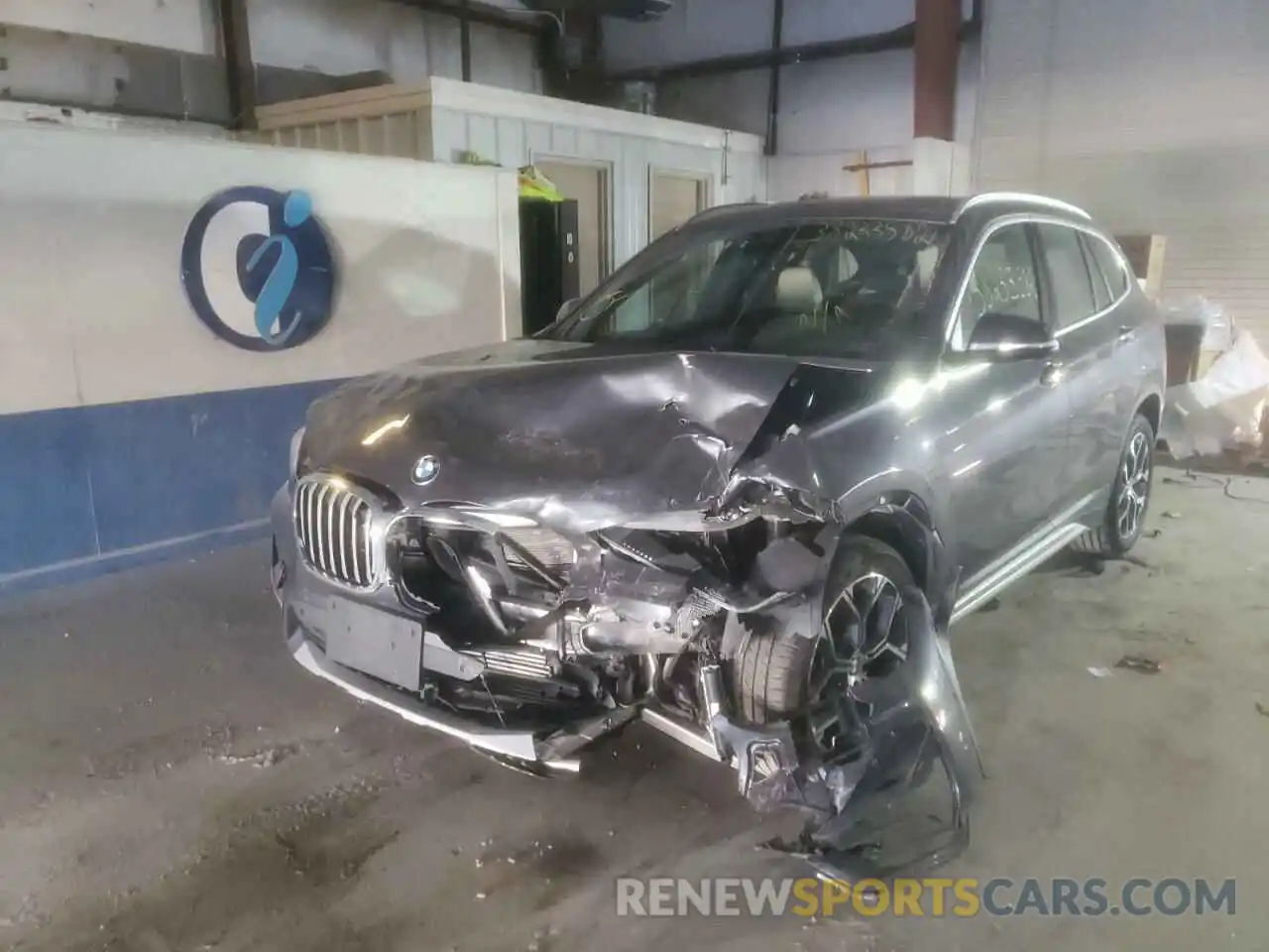 9 Photograph of a damaged car WBXJG9C06M5S00957 BMW X1 2021