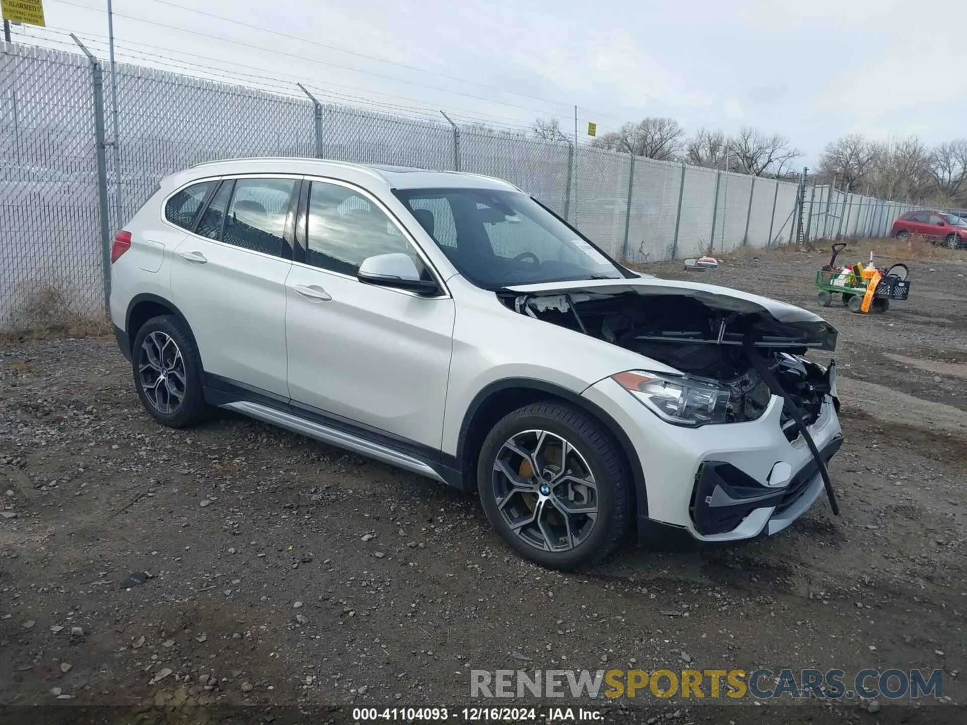 1 Photograph of a damaged car WBXJG9C06M5S06211 BMW X1 2021