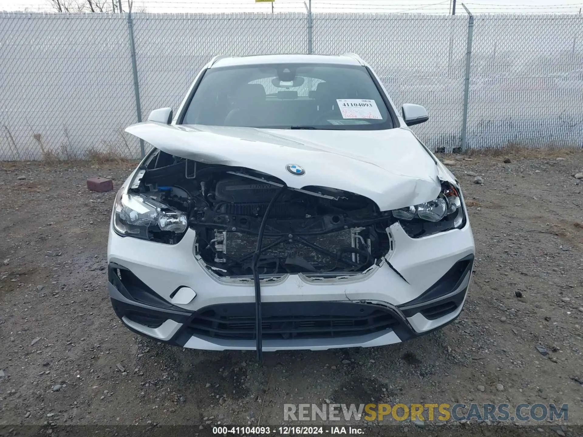 13 Photograph of a damaged car WBXJG9C06M5S06211 BMW X1 2021